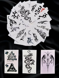 tato temporer motif cowok keren grosir 5 pcs murah