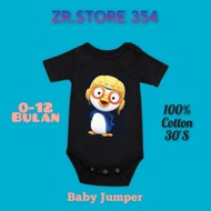 PINGUIN baby clothes / PORORO CARTOON baby t-shirts / jumpsuits / baby jumpers / baby jumpsuits / ba