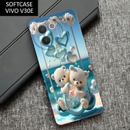Latest VIVO V30E 5G Case 2024 - Silicone V30E 5G 2024 - Cool and cute Motif - Softcase V30E - Pro Ca