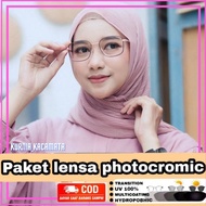 MINES GLASSES + NEWEST LENS PHOTOCROMIC PACKAGE WOMEN'S GLASSES (CD6639)