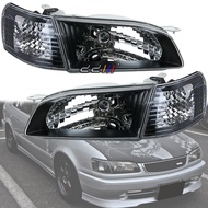 [READY STOCK] Toyota Corolla AE110 AE111 JDM 1997-2002 Crystal Black Headlight Head Lamp Corner Ligh
