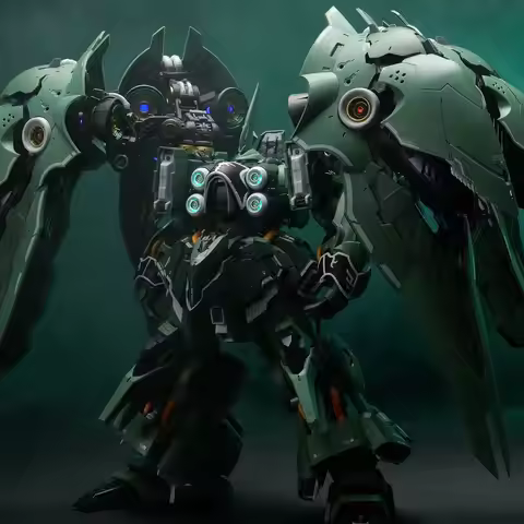 AXIS MODEL WORKS Kshatriya 1/100 Assembly Model Kit OSIRIS AERIAL DOMINATOR Luminous Lamp Action Fig