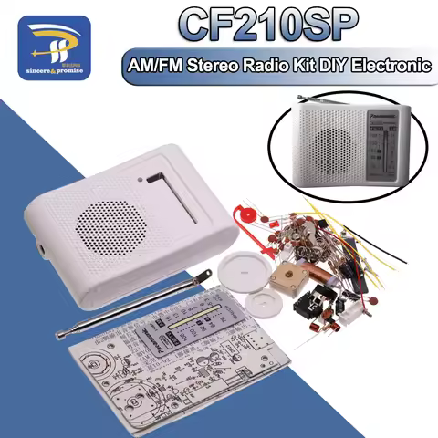CF210SP AM/FM Stereo Radio Kit DIY Electronic Assemble Set Kit Portable FM AM radio DIY parts For Le
