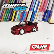 HW Nissan 180SX Car Tooned Car Kit Not Miniscale 1/64 RAWHW