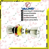 Valino Round Lock 588 - wc Door Lock - Key - Door Handle - Door Handle