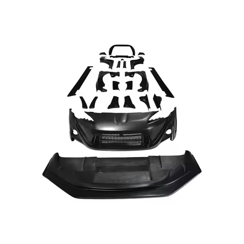 VRS Style Wide Body Kit Carbon Fiber Fibre Bodykit For Toyota GT86 Subaru BRZ Wuth Front/Rear Bumper