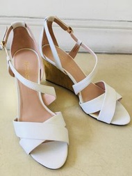 Enzo Angiolini (Nine West) Sandals in White (US Size 7.5 -Also Fit Size 8)