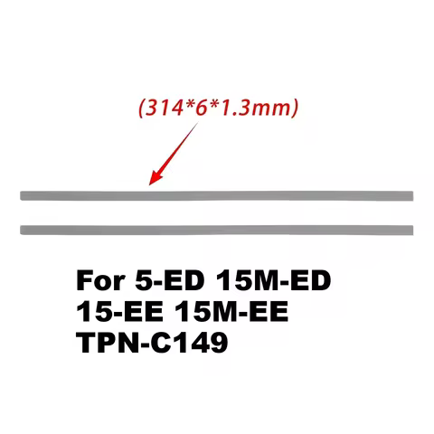 Rubber Feet on Bottom For HP Envy x360 15-ED 15-EE 15M-EE 15M-ED Rubber Feet Silver/Brown 2 pcs one 