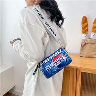 2025 New Style Unique Fashionable High-Value Cola Bag Can-Pull Bag Shoulder Chain Bag Cola Bottle Me