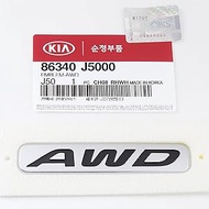 Genuine OEM 2017-18 Kia Stinger AWD Emblem Name Badge 86340-J5000 (AWD)