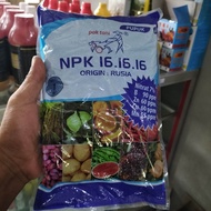 Pupuk  Npk 16 16 16 Kemasan 100 gram pupuk   bunga dan buah Dan pupuk Penyubur Daun pupuk