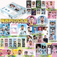 Football Star Support Gift Box Poster Postcard Cristiano Ronaldo Messi Birthday Gifts for Men Sports