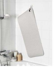 【瑞典IKEA宜家家居】DOPPA 淺灰色(灰白色) 浴室防滑墊 浴缸防滑墊 止滑墊 腳踏墊 底部吸盤防滑墊