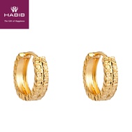 HABIB Oro Italia Rylee Gold Earring, 916 Gold