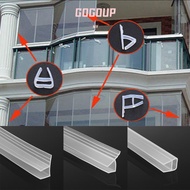 GOGUVO 1M 6-12mm F U h Shape Seal Strip Home & Living Home Improvement Hardware Window Seal