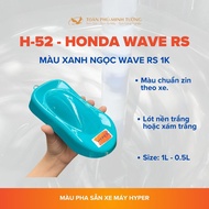 HYPER motorcycle paint turquoise Honda Wave RS (Code: H-52) - 1 Liter