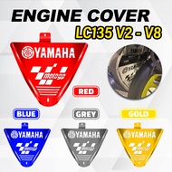 ENGINE COVER ALLOY LC135 V2-V7 V8 FI LC 135 NEW PENUTUP ENGIN