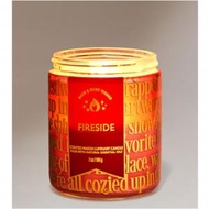 Bath &amp; Body Works - FIRESIDE Single Wick Candle 7oz / 198g (平行進口貨品)