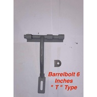 Barrelbolt 8Inches Set