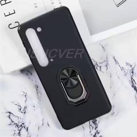 For Sharp Aquos R5G 6.5" Case Back Finger Ring Soft TPU Silicone Case For Sharp Aquos R5G Phone Cove