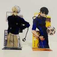 【Worth-Buy】 Blue Lock Hot Anime New Style Figure Shidou Ryusei Stands Itoshi Sae Rin Itoshi Characte