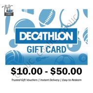 Decathlon Digital Gift Card E Voucher $10 $50 Shopee Inbox Delivery