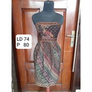 Kemben Batik Dress - preloved