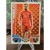 Thẻ Raul Meireles Topps Match Attax 2010/2011 (Liverpool) (10/11)
