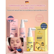 Children's oral anti-cavity probiotic cleaning spray