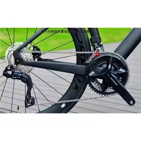 TWITTER R5pro DI2 105/R7170-2*12S,Electronic Shifting bicycle Hydraulic Disc Brakes T1000 Carbon Fib