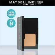 Maybelline Fit Me Matte + Poreless Powder Foundation – SPF 44, 24H Oil Control, Matte & Shine-Free F