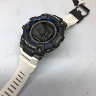 佐敦門市 現貨 100% 全新 Casio G-Shock GBD-100-1A7 GBD-100 精英運動系列 G-SQUAD 運動風 熱賣 人氣 藍牙 Bluetooth 計步器 資料記錄 白色 WHITE 藍色 BLUE 碼錶 兩地時間 超輕 一年保養