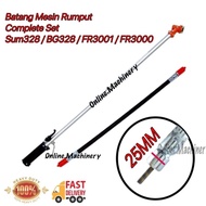 （Ready Stock) Brush Cutter Bg328 Handle Set C/W Outer Set Batang Box Mesin Rumput Tanika328 Sekali C