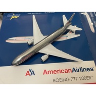1: 400 Model Geminijets American Airlines B777-200ER Steel Pipe Machine No Raising Preservation Rela