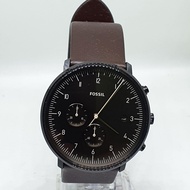 [Original] Fossil FS5485 Chase Timer Chronograph Brown Leather Analog Men Watch