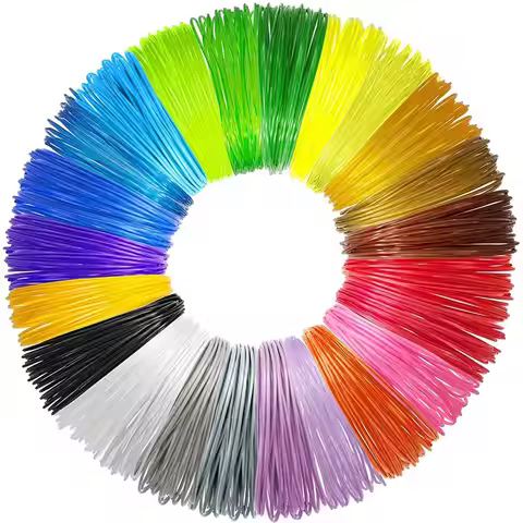 20 Colors PLA 3D Pen Filament Refills 1.75mm 3D Pen Filament PLA Refills 3D Printing Pen DIY Refills
