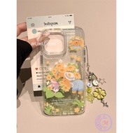 INFINIX case Bear Flower Phone case Compatible For INFINIX HOT30I/HOT40/HOT9PLAY/NOTE30/NOTE40/X637/