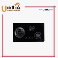 FUJIOH FH GS 5035 SVGL 78cm Toughened Glass Hob/FUJIOH/3 Burners/Kitchen Appliances/Cooking Hobs/Gas