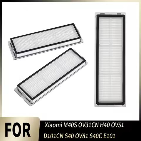 Replacement HEPA Filter For Xiaomi M40S OV31CN H40 OV51 D101CN S40 OV81 S40C Robot Vacuum Cleaner Du