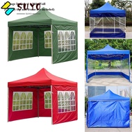 SUYOU High Quality Tent Surface Replacement Outdoor Tents Gazebo Accessories Rainproof Canopy Cover Portable Party Waterproof Oxford Cloth 3 Styles Garden Shade Top/Multicolor