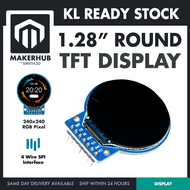 1.28 Round TFT LCD Display Screen Module 240x240 Resolution GC9A01 Driver IC