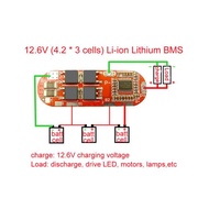 BMS 25A 3S 12.6V 4S 16.8V 5S 21V 18650 Li-ion Lithium Battery Protection Circuit Charging Board Module PCM Polymer Lipo Cell PCB