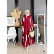 DRESS LABUH MUSLIMAH TREND TERKINI/ BAJU RAYA 2022/ JUBAH LABUH MODEN/ JUBAH SIMPLE DAN MENARIK