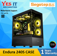 Segotep Endura 240S ( Motherboard Supported : MATX / ITX )