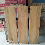 Granit lantai 15x60.plywood medium crema/Atena