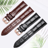 Watch strap replacement Omega watch strap Omega OMEGA Die Fei OMG Speedmaster Seamaster 300 men's and women's genuine leather watch strap 20