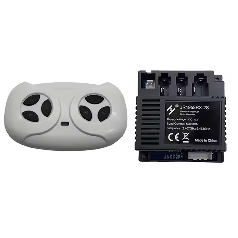JR1958RX-2S 12V Receiver ,Controller Control Box Accessories for Children Electric Ride On Car Repla