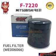 OSK F-7220 FUEL FILTER MITSUBISHI 4D31 ME006066