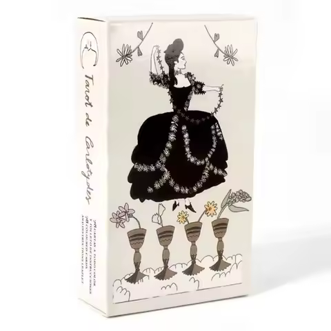 Tarot de Carlotydes Shadowland Tarot Mystery 78 Card Deck Tarot With Pdf Guidebook Beginners Divinat