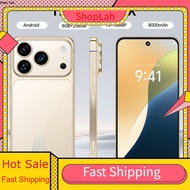 ShopLah A17 Pro Max 4G/5G Smartphone  6.7inch Full Screen Memory 8GB+256GB Battery 8000mAh Smooth Ne